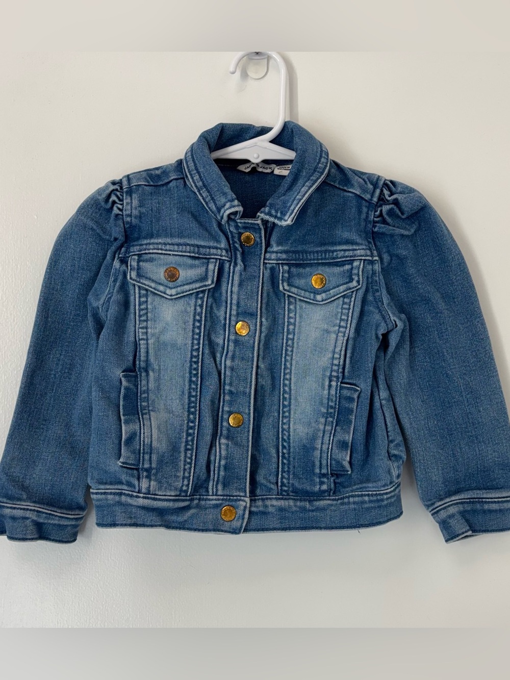 Janie and Jack Blue Denim Jean Jacket Girl Size 2T